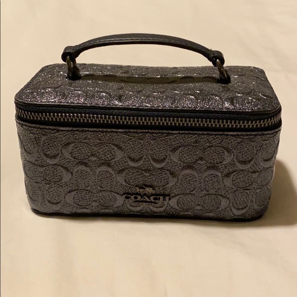 Coach mini travel jewelry case